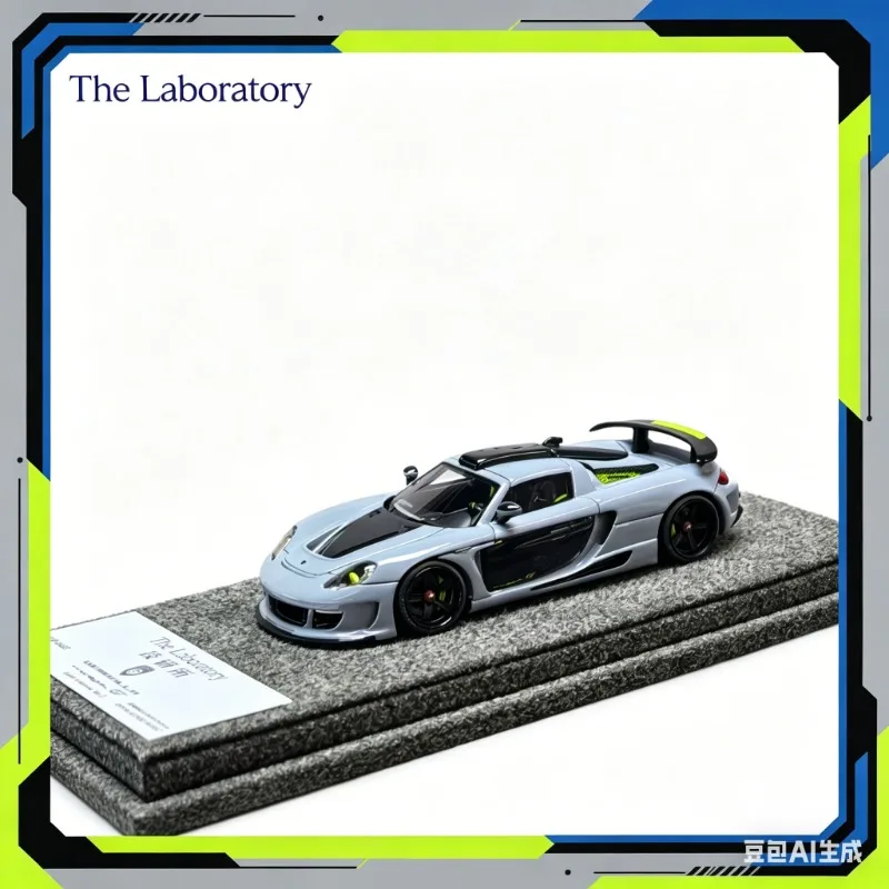 

The Laboratory 1:64 GEMBALLA MIRAGE GT resin car model, simulated static ornament, small scale collectible, boys' holiday gift.