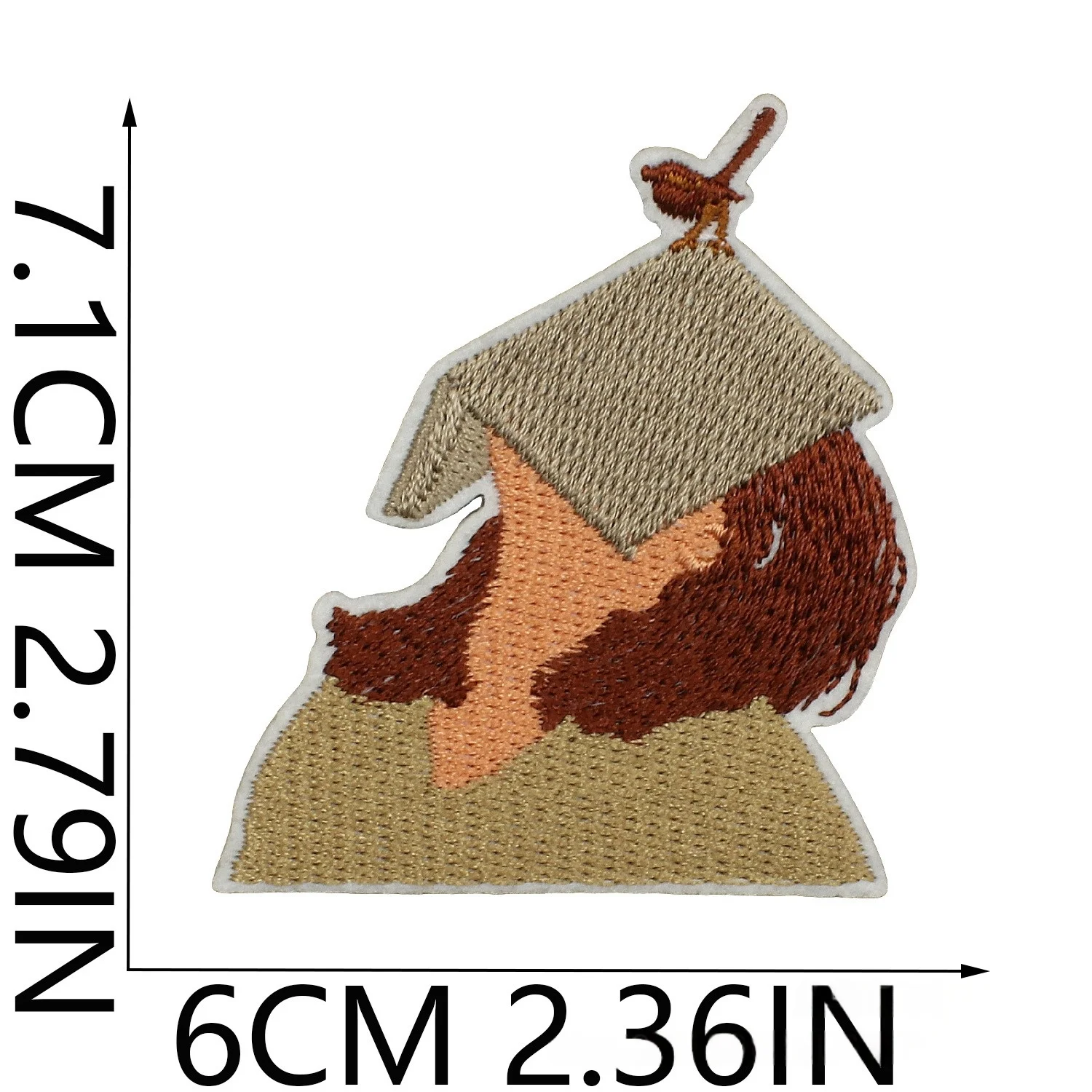 Embroidery Patch - Lote de vida lenta de pegatinas