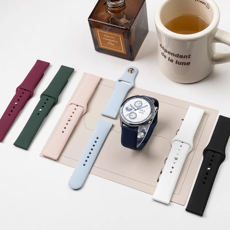 الرياضة سيليكون حزام الفرقة معصمه ل ممن لهم ساعة X X2 4 برو استبدال سوار كوريا ل OnePlus ساعة 3 2 2R/OnePlus 46 مللي متر #1