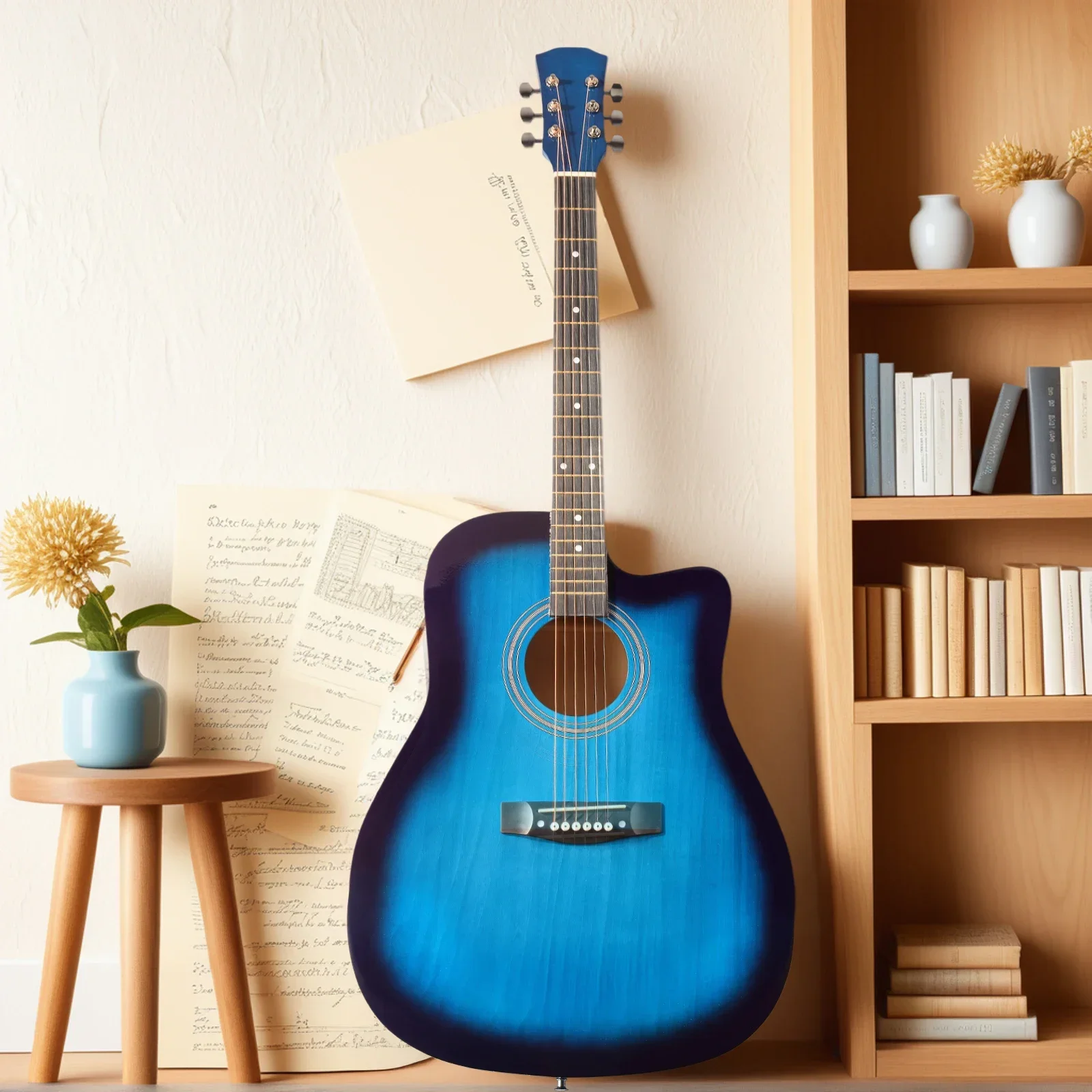 

Размер: 41 дюйм. Тип: гитара с вырезом (Cutaway). Тип корпуса: Дредноут. Цвет: синий. Материал корпуса: липа. Материал задней части: липа. Материал боковин: B.