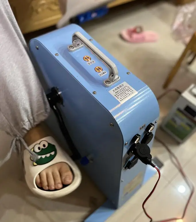 350W Pedal Generator Mobile Phone Charging Treasure Hand-crank Generator High power 5V/12V/48V Outdoor with light