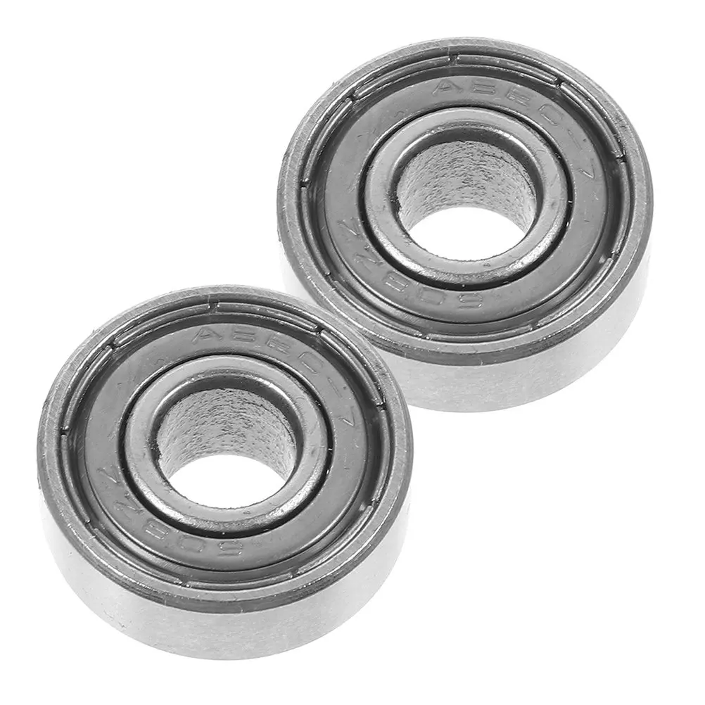 2Pcs Wheelchair Front Wheel Bearings Metal Ball Bearing Caster Parts Manual Wheelchair Replacement Smooth Operation Accessory