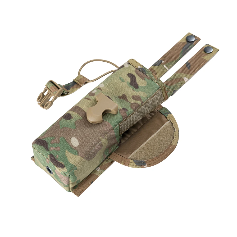 Tactical Molle Radio Walkie Talkie Pouch Waist Bag Holder Pocket Portable Interphone Holster PRC 148/152 Radio Pouch Hunting