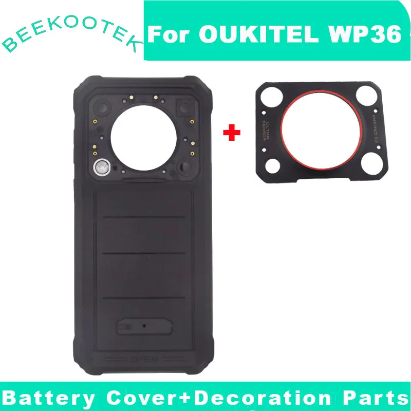 

New Original OUKITEL WP36 Battery Cover Back Cover Receiver With Rear Camera Decoration Parts Accessories For Oukitel WP36 Phone