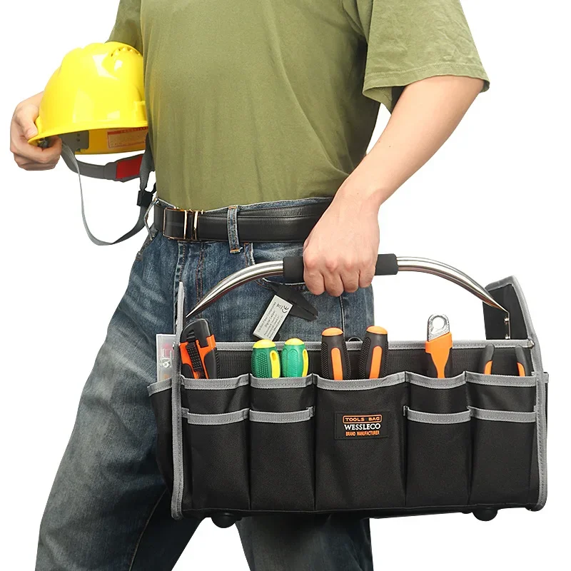 Perfect Large-capacity Stacking Toolbox, Multi-functional Stainless Steel Portable Hardware