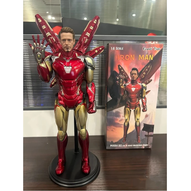 

Коллекционная фигурка Marvel Avengers 1/6: Железный человек MK50, Человек-паук, Капитан Америка. Подарок для фанатов.