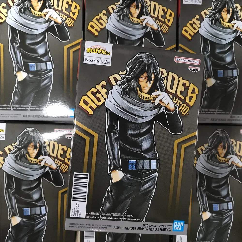 

Anime Original Bandai My Hero Academia Aizawa Shouta PVC Action Figures Collect Decorative Model Figurine Toys Birthday Gift