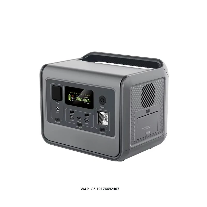 

Lithium-Powered 800W 512Wh Portable Power Bank Large Capacity Outdoor Power Source for Camping Car Storage Portable Stations