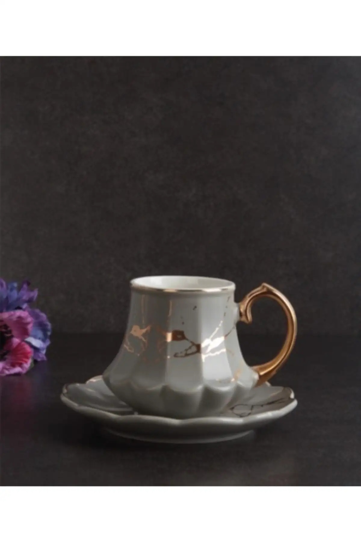 

Uras Acar Porcelain Tea Team Hxf-010280-2 English Tea Cup Glass Cup