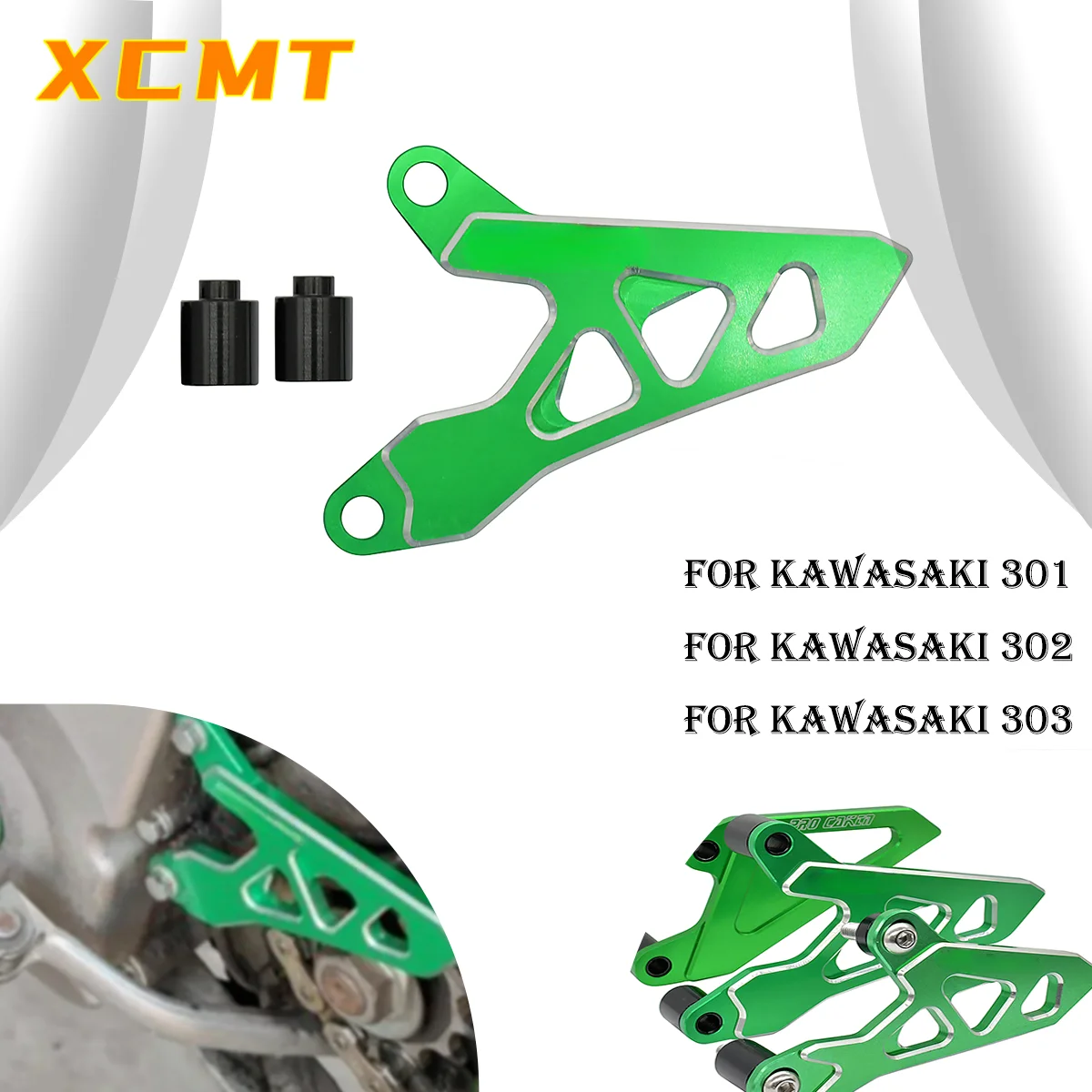 

Motorcycle Front Sprocket Cover Chain Protector Guard For Kawasaki KX250 KX450 KX 125 250 250F 450F KLX250 D-TRACKER KX125 KX250