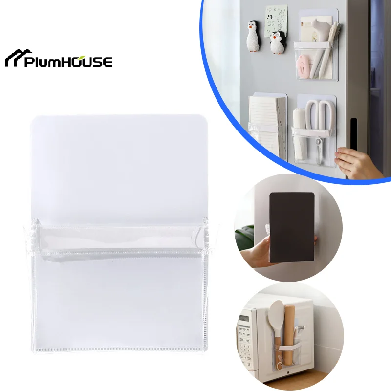 

Магнитная сумка для холодильника, стеллаж для хранения боковой двери холодильника, магнит, неперфорированная, разные органайзеры