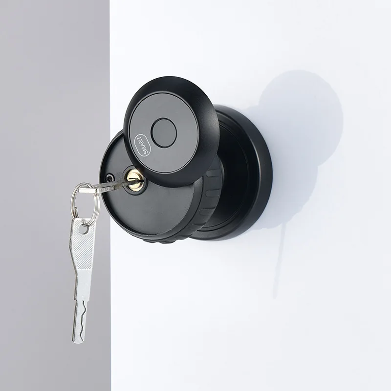 OEM Interior Biometric Fingerprint Door Lock Easy DIY Replacement Mechanical Lock for Bedroom Hotel Apartment Wooden Door