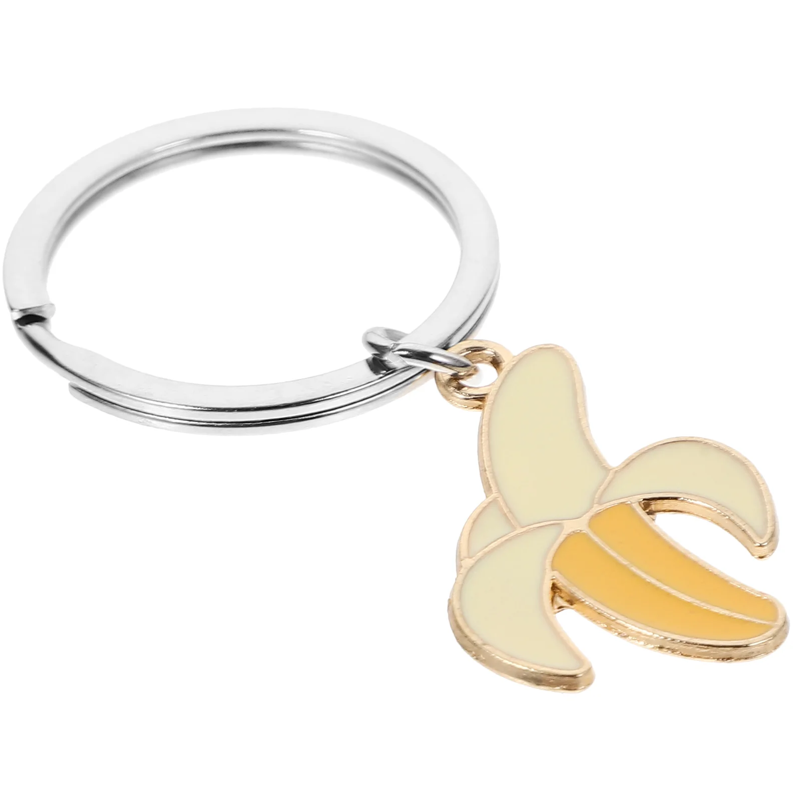 JOFunny Bananas Key Ring, Fashion, Bag Pendant, Charm, Bandana Continent Chain, Kawaii