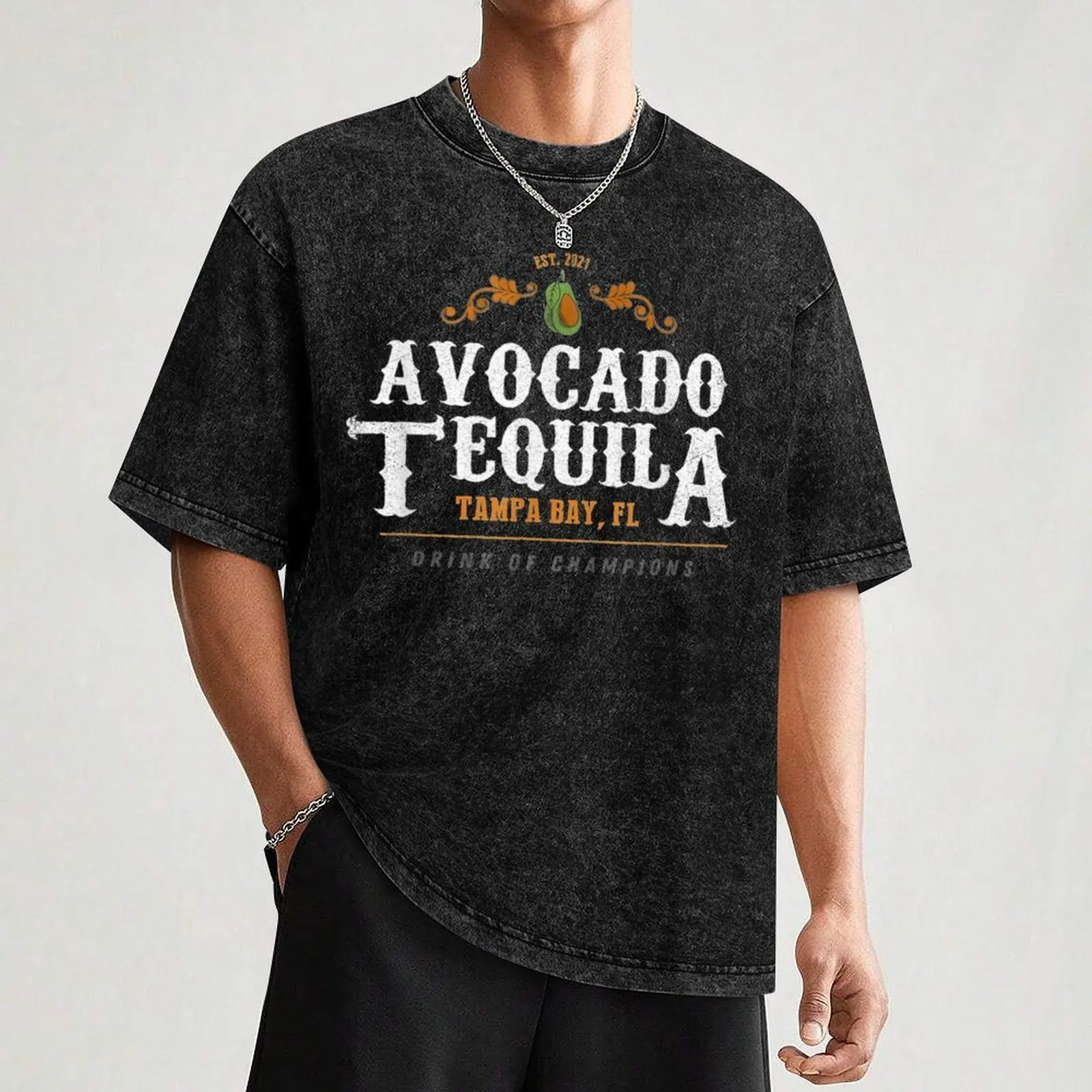 الأفوكادو تيكيلا تي شيرت رجل تي شيرت القطن أنيمي تي شيرت للرجل تي شيرت القطن 100% القطن التي شيرت 100% تي شيرت #3