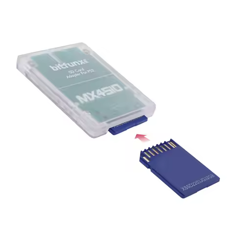 Card Reader for PS2 MX4SIO SIO2SD Memory Card Adapter for Secure Digital TF Card