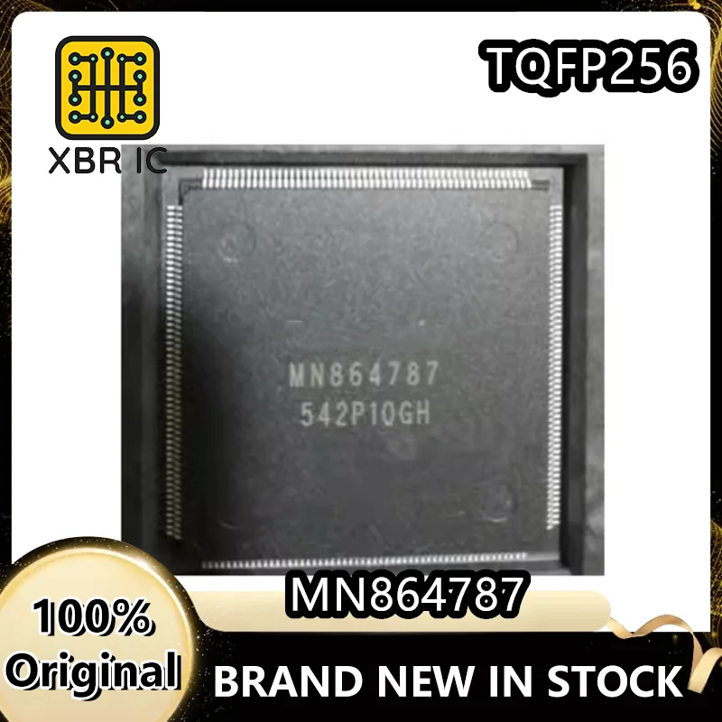 (2/10 pieces) MN864787 LCD screen chip High-speed codec LSI chip TQFP256 package New original authentic Spot fast delivery