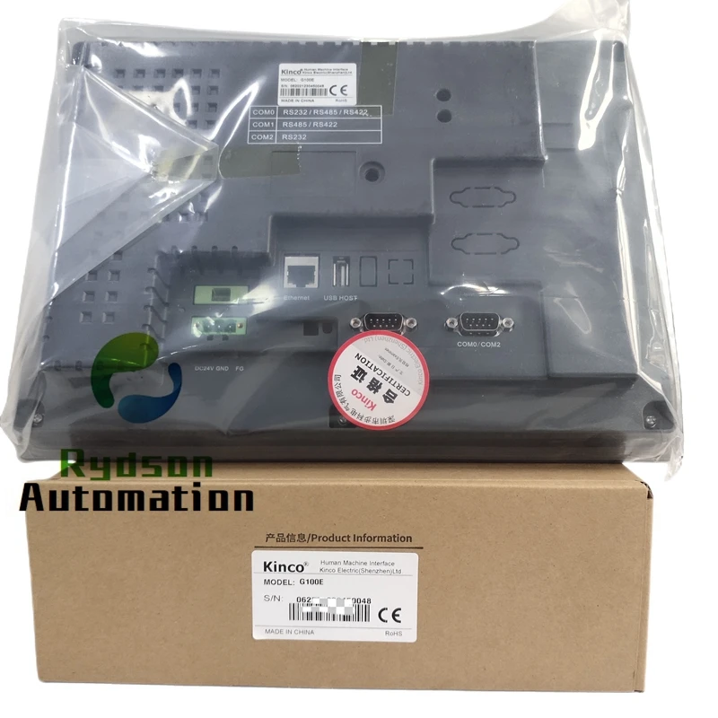 G100 G100E Kinco Touch Screen 10,1 polegadas HMI Freescale Industrial