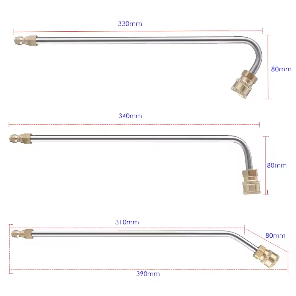 High Pressure Washer Car Cleaning Tool High Pressure Pistol with Nozzle Pistol Extension Tube for Karcher/Bosch/Lavor