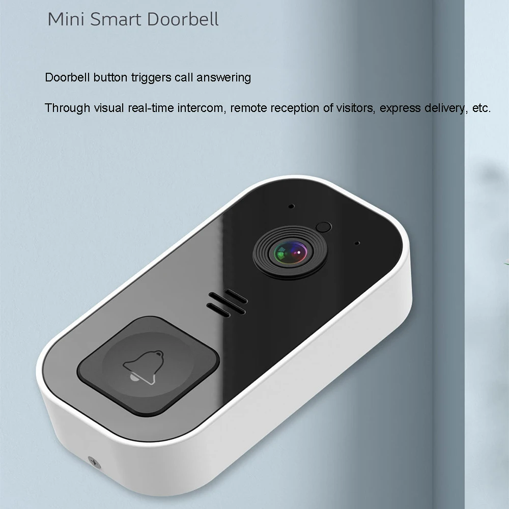 Intelligent Wireless WiFi Doorbell Waterproof Home Welcome Camera Video Doorbell Waterproof Remote Smart Ring Door Bell Chime