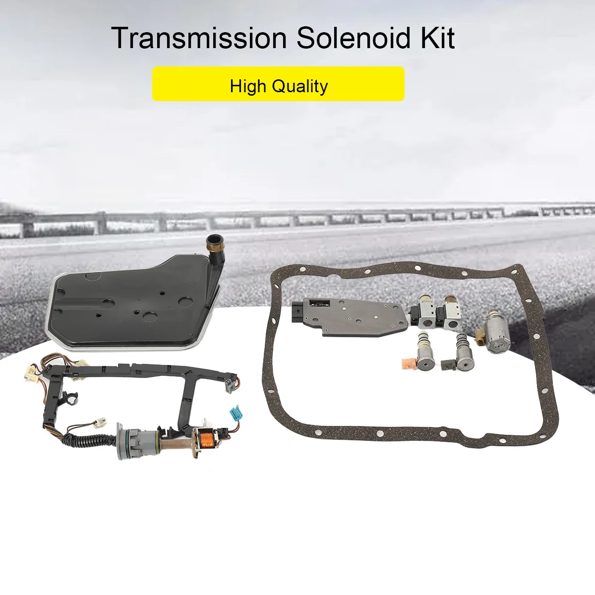 

Car Auto Transmission Wiring Harness 4L60E 4L65E Master Solenoid Kit Fit for Chevrolet Chevy Transmissions 1993- 2006 Tools