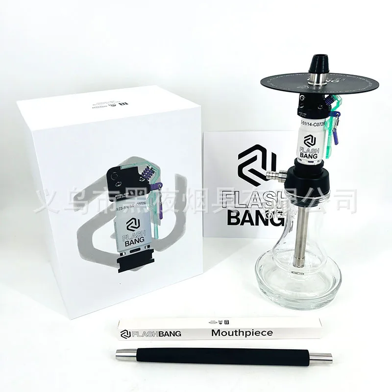 Portable Russian gift box Amotion Amotion flash bang hookah shisha hookah set