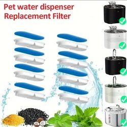 Cat Water Fountain Filters Pet Fountain Replacement Filter for Automatic Pet Cat Dog Water Fountain Dispenser Accessories