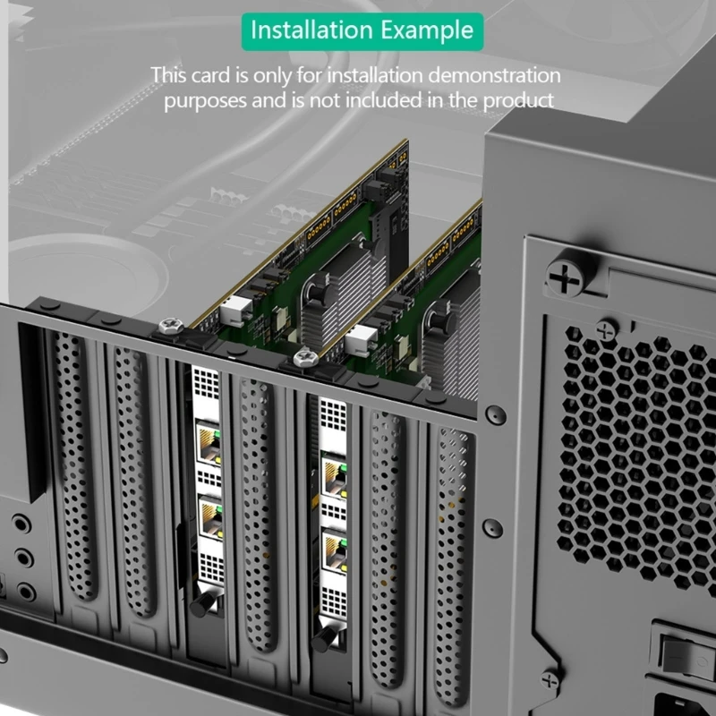 Durability OCP NIC3.0 To PCIe 5.0 X16 Conversion Networking Card For High Density Networking