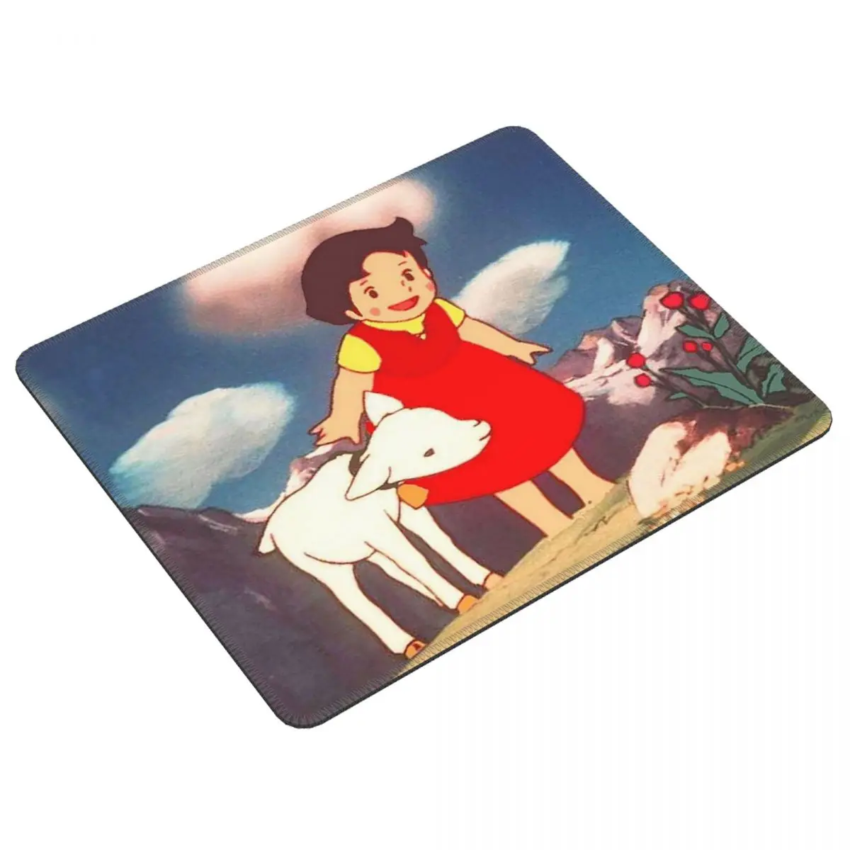 Multi-size Mouse Pad Heidi On A Walk On The Mountain Gamer PC Laptop Mats Keyboard Computer Gaming Office Accessories Desk Mat