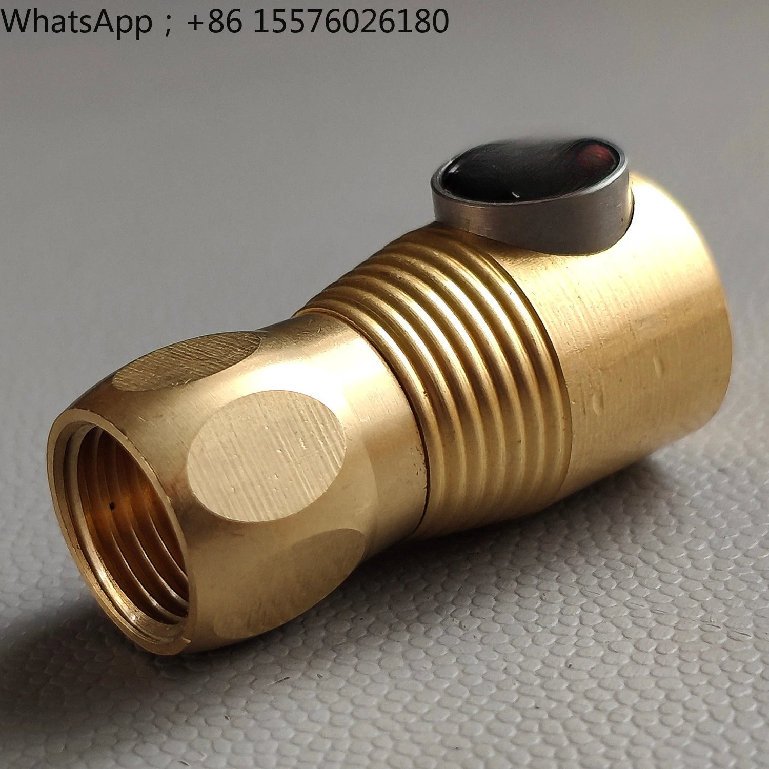 Brass Air Pump, High Pressure Tire Pump, Inflatable Nozzle, Strengthen Teeth, Stable and Non-leaking