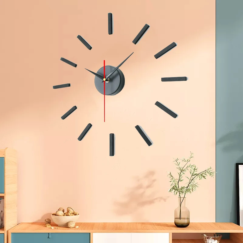 Большие настенные часы современного дизайна 2021, кварцевые часы 3D «сделай сам», модные часы, акриловые зеркальные наклейки для гостиной, домашний декор