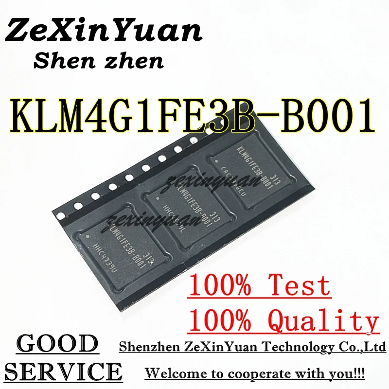 

5PCS/10PCS/20PCS 100% test very good product KLM4G1FE3B-B001 4GB BGA EMMC KLM4G1FE3B B001