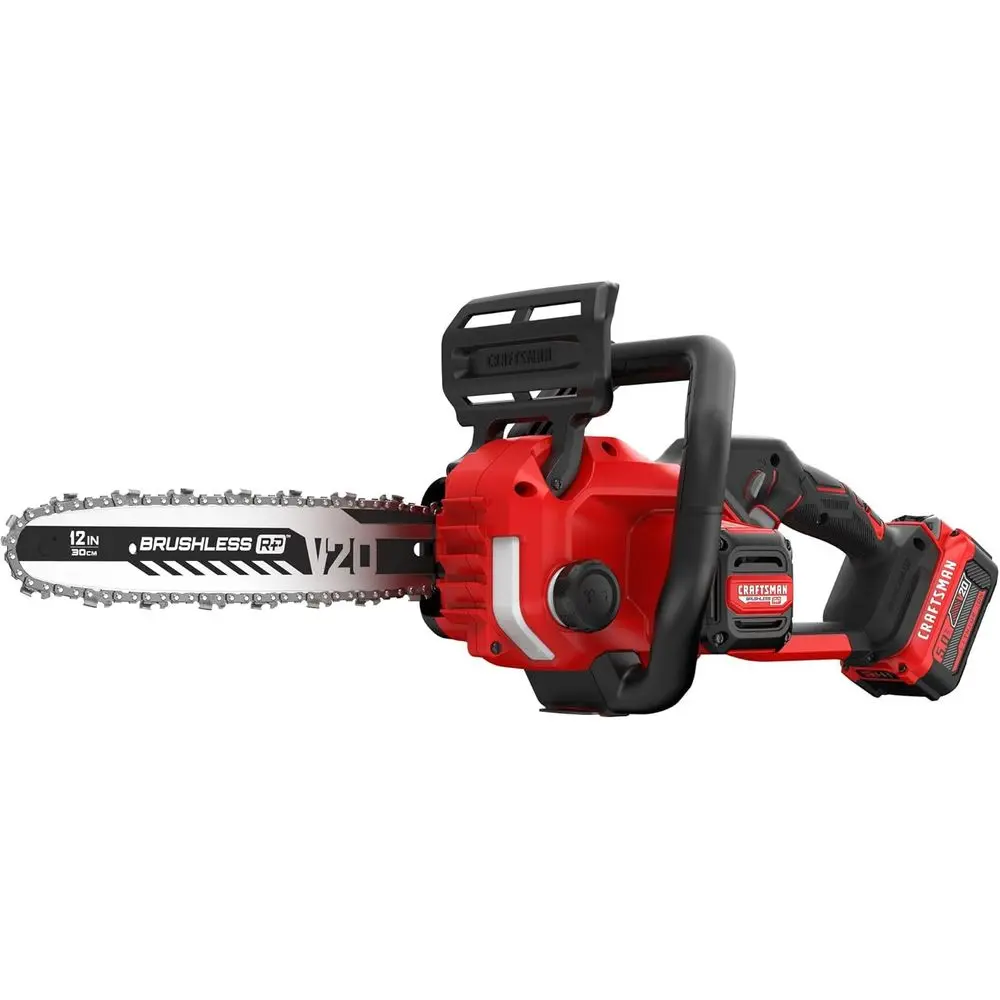 

Аккумуляторная бензопила V20 RP, мощная и легкая, 12-дюймовый аккумулятор, 5 Ач и зарядное устройство в комплекте (CMCCS630P1)