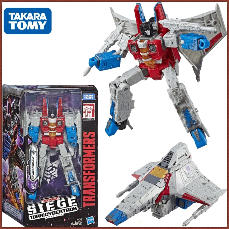 In Stock Takara Tomy Transformers G series WFC-S24 Starscream Collectible Figures Movable Building Block Toys Popular Gifts