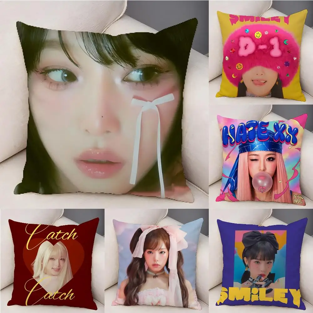 Beauty Idol Y-yena Cushion Cover Plush Decorative Pillow Case With Hidden Zipper Fashion Room Decor For Home