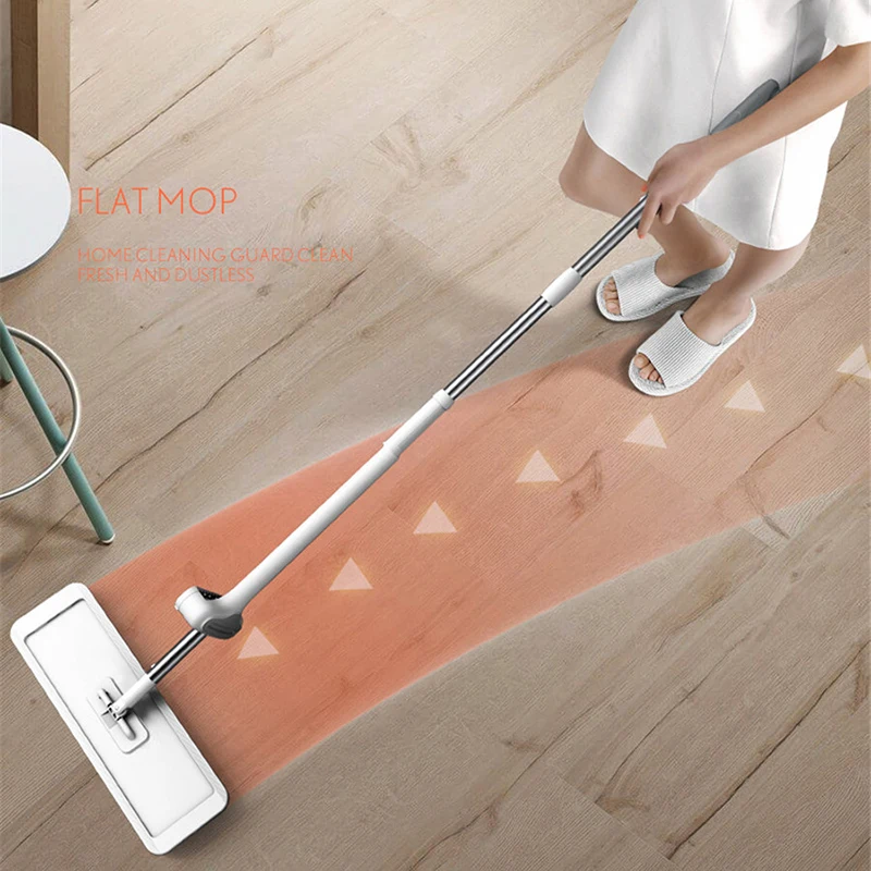 Magic Squeeze Flat Mop 360 Degree Cleaning Brush Floor Mops for Household Cleaning Products for Home Cleaning Tools Mop Cloth