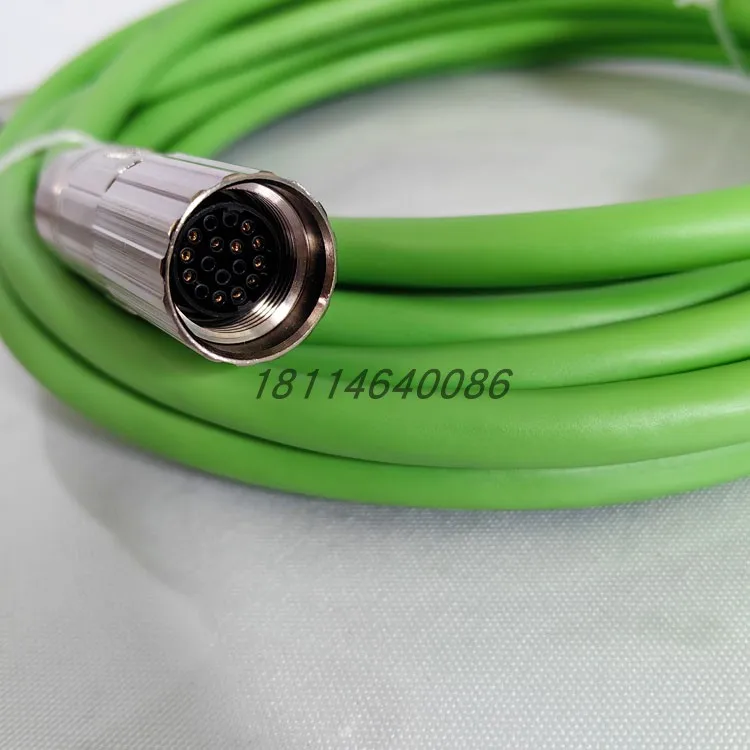 

Servo Motor Encoder Feedback Cable Is Connected To Cable Signal Line RKG0060.