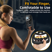 Highly Recommended.Grip Strength Tester 265Lbs / 120Kg Digital Hand Dynamometer, Blue