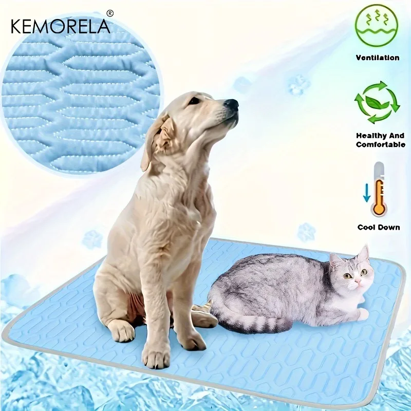 Dog Cooling Mat Summer Pet Cold Bed Extra Large For Small Big Dogs Pet Accessories Cat Durable Blanket Sofa Cat Ice Pad Blanket