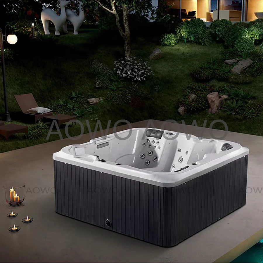 Massage TubFitness Pool Can Be Equipped with Lights, Automatic Fitness Water Pipes, Bathtubs and Swimming Pools