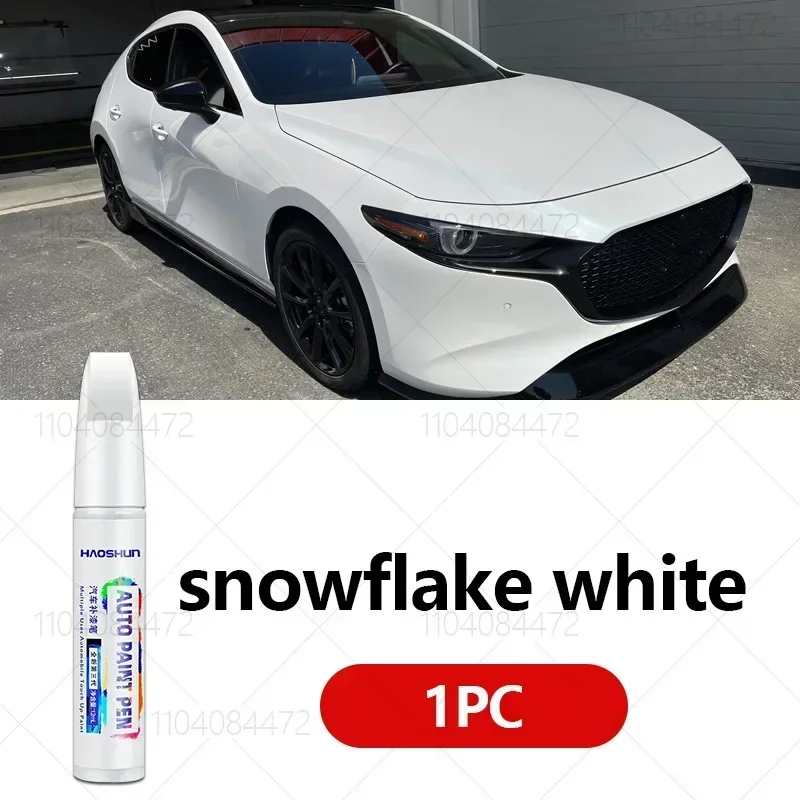 Voor Mazda 3 2003-2025 BK BL BM BP Verf Reparatie Pen Touch Up Scratch Remover DIY Auto accessoires Zwart Wit Blauw Grijs Bruin Rood