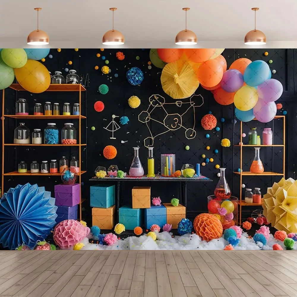 

Back to school classroom blackboard banner background, children's birthday party, family portrait decoration shooting background