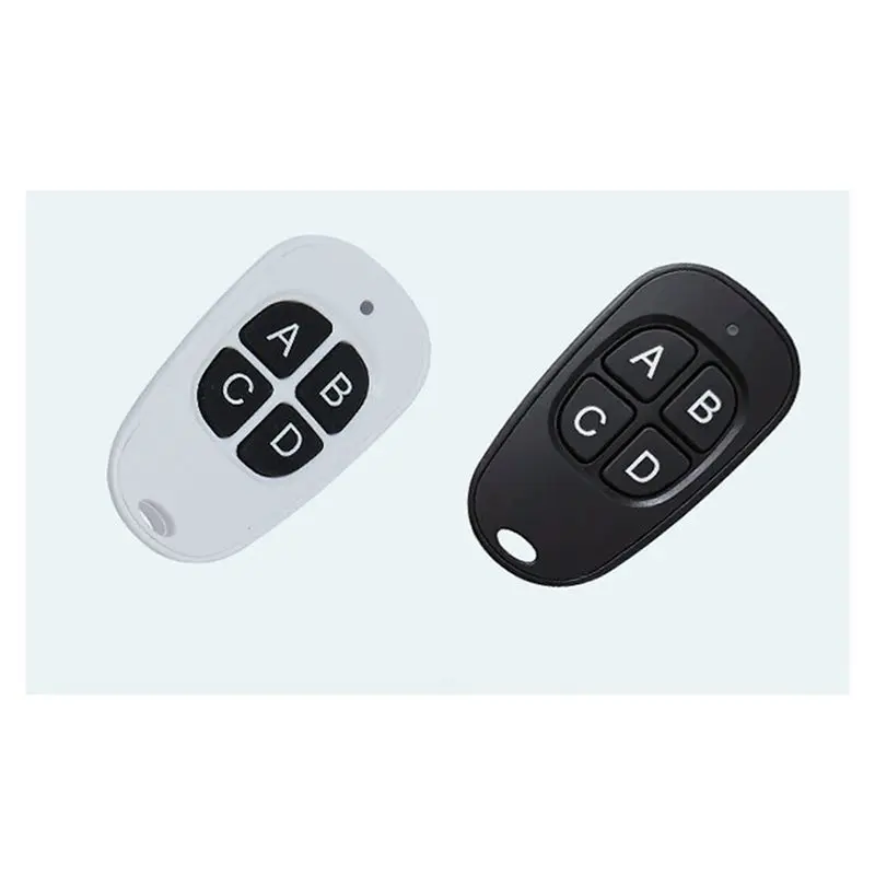 A92Z 433Mhz Universal Garage Door Opener Remote Control Wireless 4-Button Clone Electric Gate Transmitter Key Duplicator A