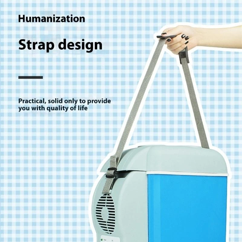 H3CE ضوضاء منخفضة الثلاجة MINI مبردات دفئ المتبريدات مكياج العناية بالبشرة المحمولة 6L