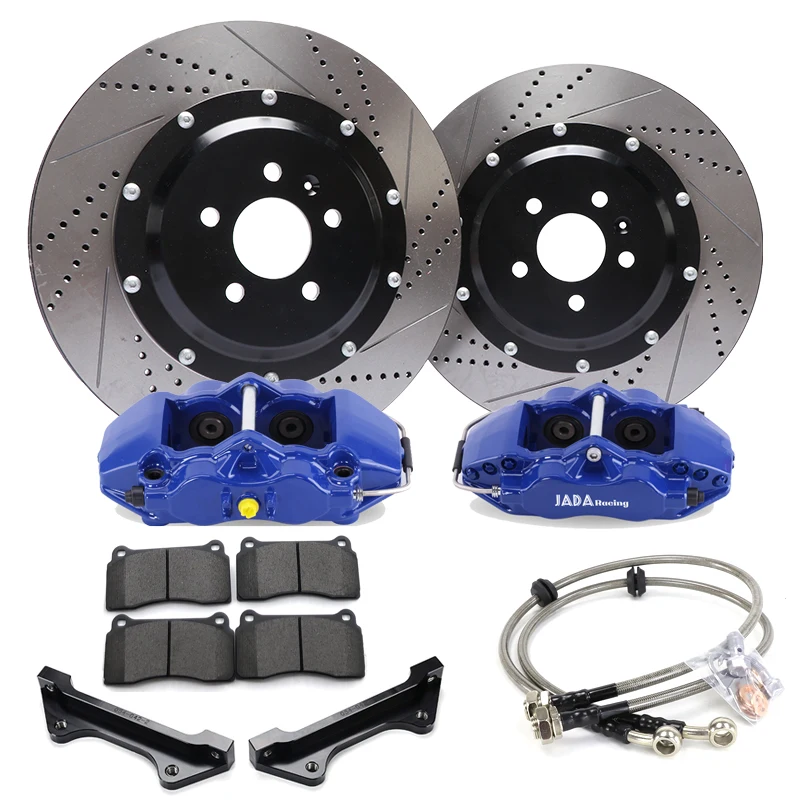 Jada Auto Parts Brake System Car Brake Kit JD9200 with 330x28 for Smart 451/Smart 453 Front Wheel Big Pistons Brake Caliper