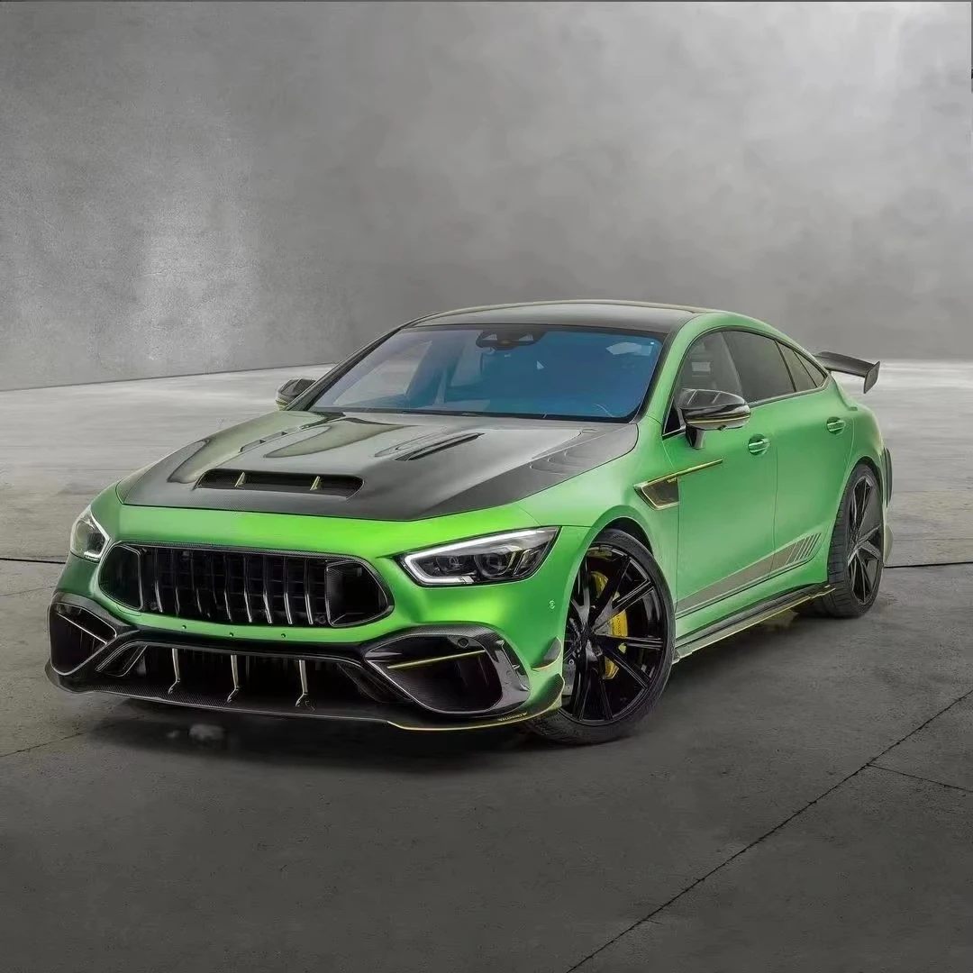 MSY Style Carbon Fiber Body Kit for  GT50 GT53 GT63 New Condition Front Lip Diffuser Spoiler Car Bumpers