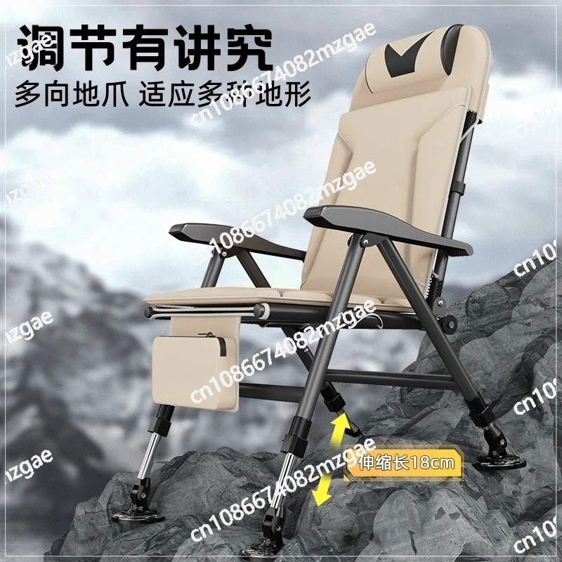 

Многофункциональное европейское кресло для рыбалки на открытом воздухе, вездеходное кресло для рыбалки, складное кресло для дикой рыбалки