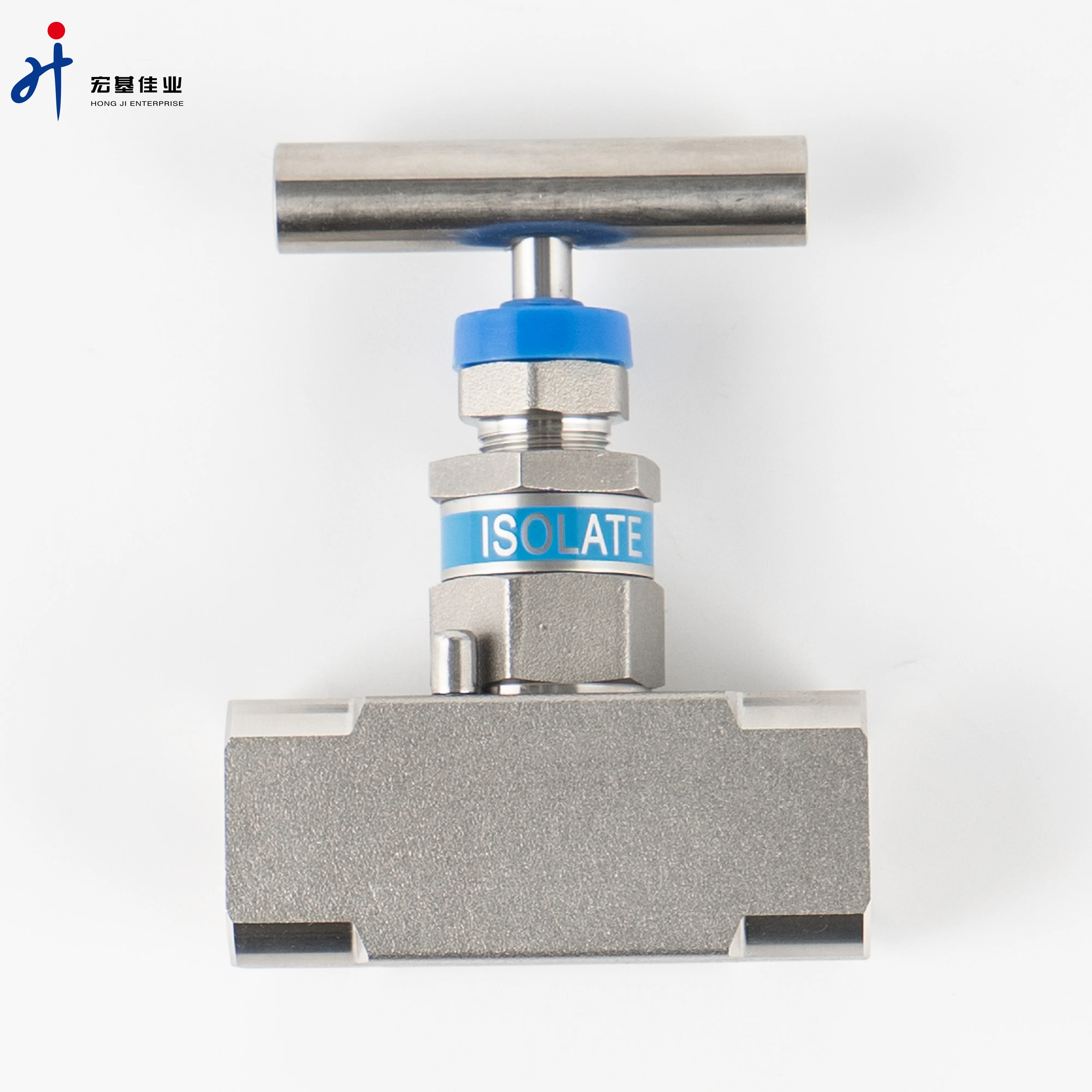 Hongji Female Thread Stainless Steel Flow Control Shut off Crane Adjustable Needle Valve