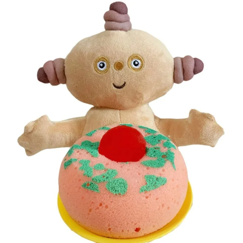 

Cute in The Night Garde Creative Makka Pakka Same Sponge Ball Anime Holiday Gift