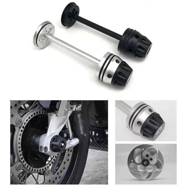 For BMW R1200GS R1250GS ADV R1200RT R1200R R NineT Motorcycle Rear Wheel Anti-Drop Protector Axle Hub Cup Slider Stand