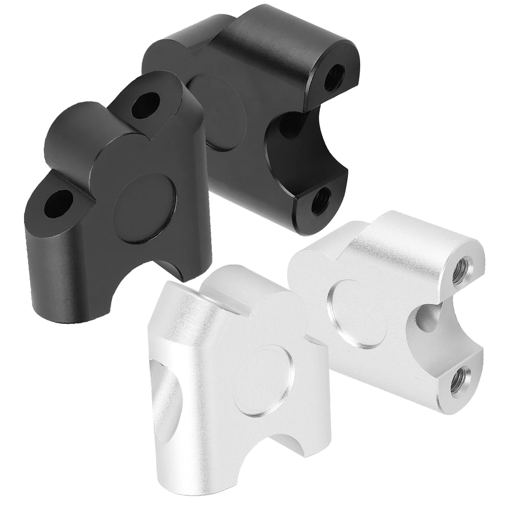 22mm Universal Motorcycle Handle Bar Riser Handlebar Clamp Back Move Mount Adapter